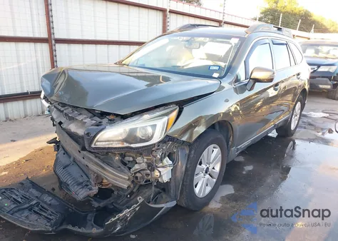 2015 Subaru Outback 2.5I Premium z USA, uszkodzony, nr VIN 4S4BSAHC9F3318788